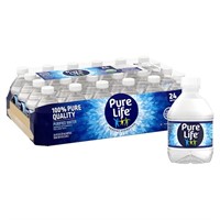 Pure Life, Purified Water, 8 Fl Oz, Plastic