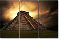 Ancient Mexico Artwork for Home Walls Chichen Itza