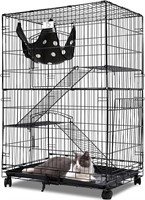 Homey PET INC Folding Wire Cat Ferret Habitat Crat