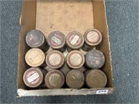 Edison Recorder Box and Recorders, 12 total