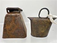 Antique cow bells