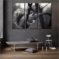 TUMOVO Art Work for Home Walls Squirrel Paintings