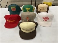 Nice Group of Vintage Snapback Trucker Hats