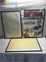 National Uncle Sam Poster in Frame
