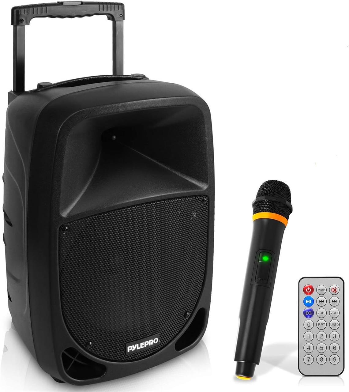 Pyle 1000W Portable Bluetooth PA Speaker - 10' Kar