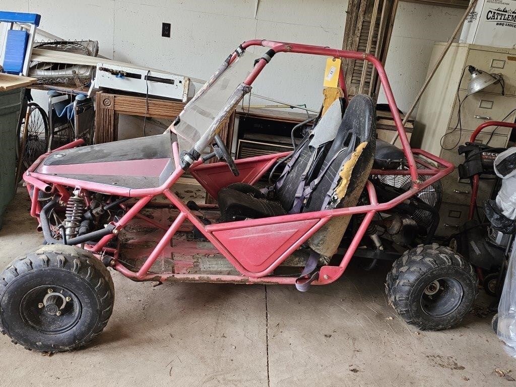 DOUBLE SEATER OFF ROAD GO CART