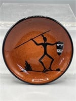 M. Fett Los Reyes Peru pottery plate