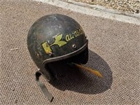 EARLY MOTORCYCLE HELMENT