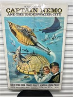 Vintage Poster Captain Nemo Underwater City