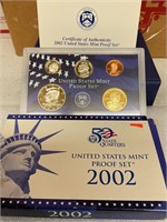 2002 US Mint Proof Set