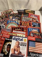TIME MAGAZINES, SPORTS ILLUSTRATED FIRST ISSUE