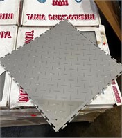 33x Boxes Of Light Gray Vinyl Flooring