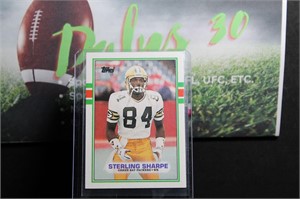 1989 Topps Sterling Sharpe #379- Green Bay Packers