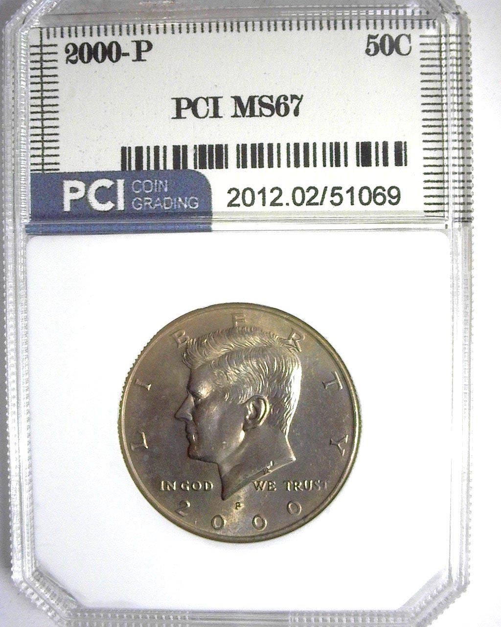 2000-P Kennedy PCI MS67