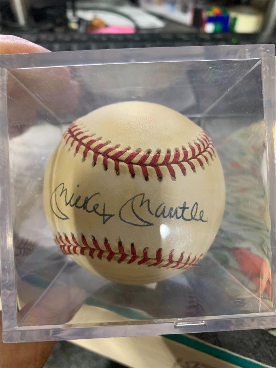 Mickey Mantle baseball