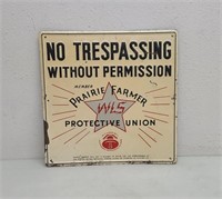 SST Embossed, No Trespassing, Prairie Farmer Rewar