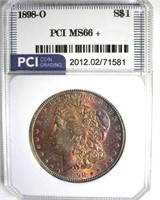 1898-O Morgan MS66+ LISTS $675