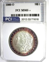 1900-O Morgan PCI MS65+ Terrific Rim Color