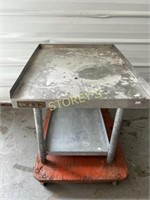 2' x 30" S/S Equipment Stand - Needs Cleaning