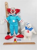 Bozo & Ghostbuster's Stay Puft Marshmallow Man