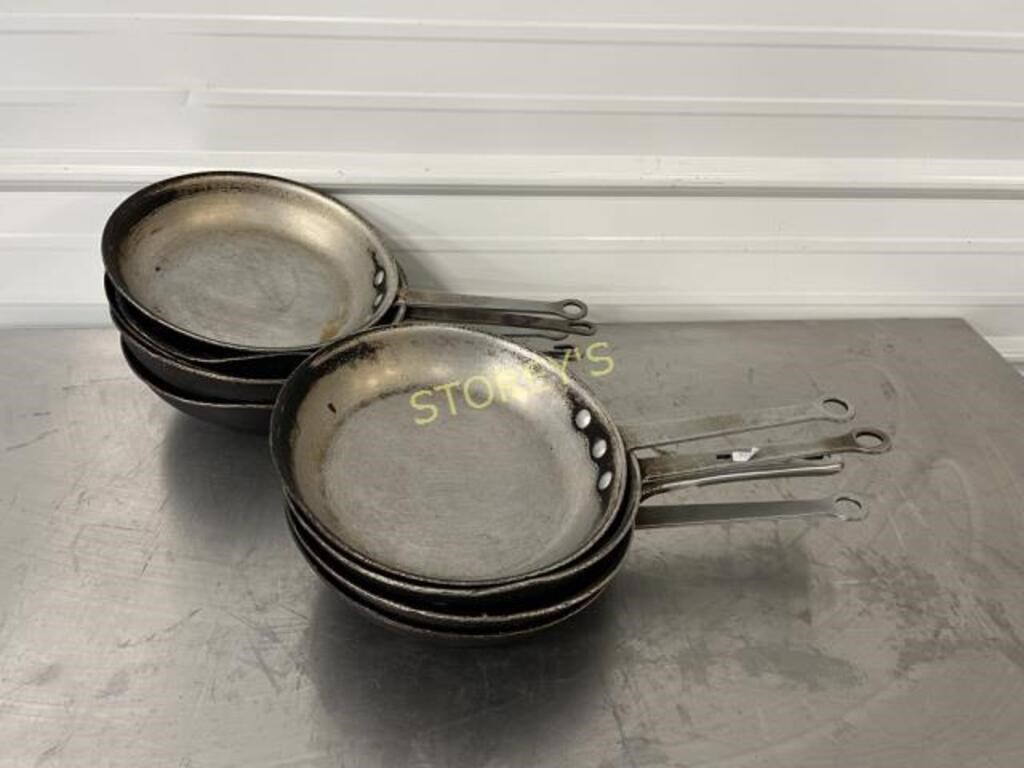9 Frying Pans - 10"