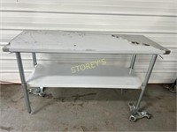 5' x 2' S/S Work Table