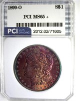 1899-O Morgan PCI MS65+ Awesome Color