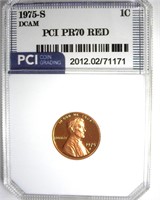 1975-S Cent PR70 DCAM RD LISTS $15000