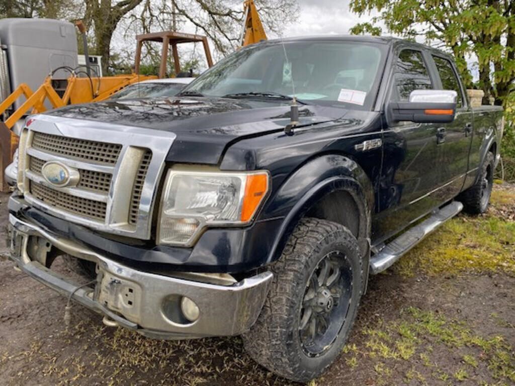 '09 Ford 150 Lariat,V8,gas, 4wd Titled