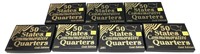 x7- Gold Edition State quarter sets 1999-2008,