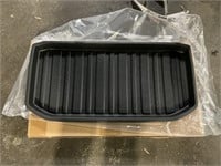 Carbon fiber 3 door panel decor trim cover for