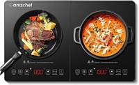 2-Burner Electric Cooktop Double Induction Cooker