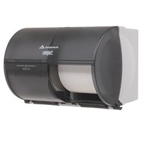 2-Roll High-Capacity Toilet Paper Dispenser