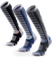 ($40) WEIERYA Merino Wool Ski Socks 2/3