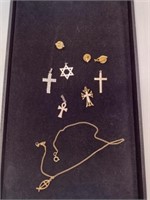 Religious Symbols Pendants/Pins Lot