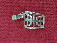 14k GF Marked Small Asian Pendant