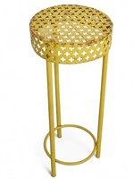 MCM Yellow Plant Stand 19.5"
