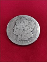 1884 Morgan Dollar Coin AS-IS