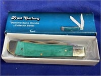 New old stock Pocket Knife Frost Cutlery Bone Hndl