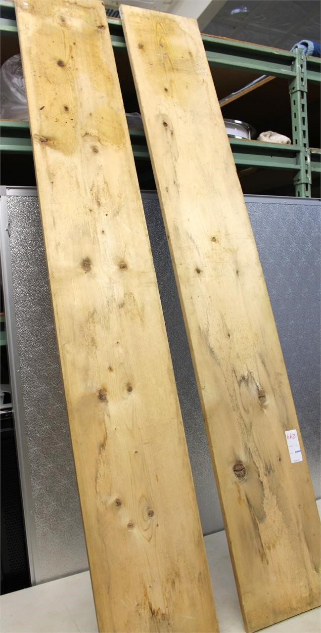 Lumber 11"X72" Set of 2 Pieces