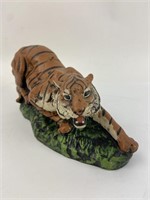 Hand Painted Ceramic Tiger Statue