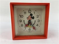 Vintage Mickey Mouse Milton Bradley Alarm Clock