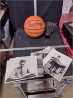 Vintage Bike Seat & Rawlings Basketball