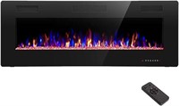 SEALED-50" Recessed Electric Fireplace