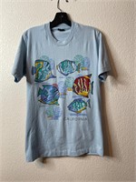 Vintage California Tropical Fish Shirt