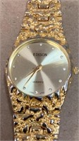Edison quartz wristwatch