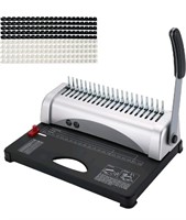 MYFULLY Comb Binding Machine, 21-Holes, 450 Sheets