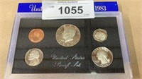 1983 united state proof, coin set