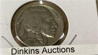 1937 buffalo nickel