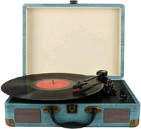 Kedok Record Player Vintage 3-Speed Bluetooth Viny